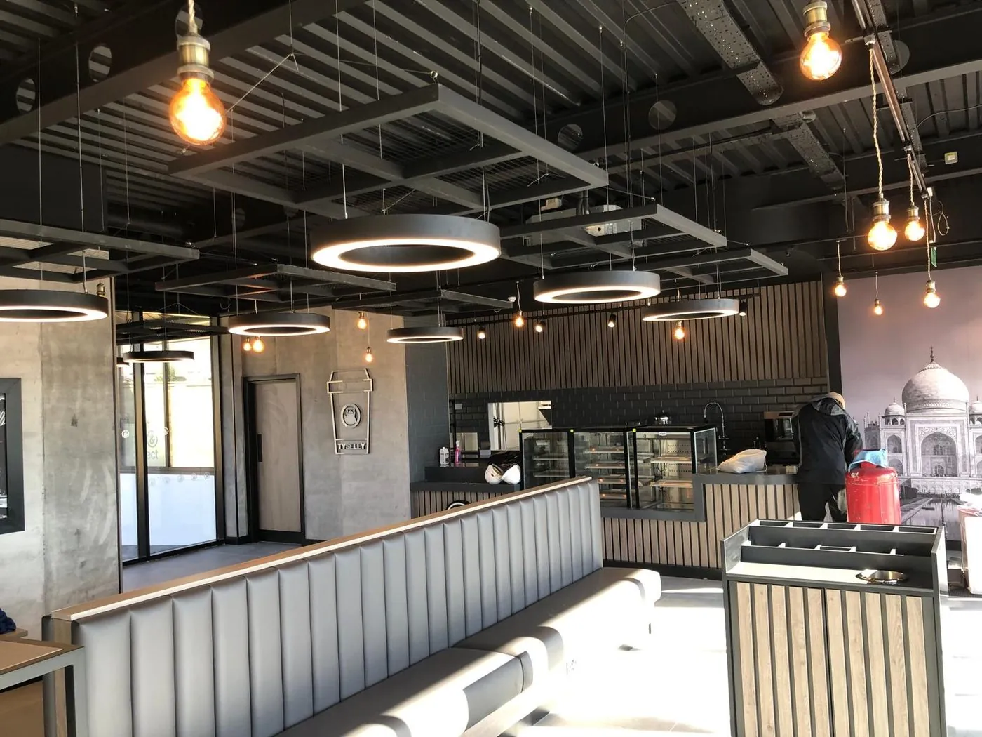 Cafe fit-out cleaned ahead of opening